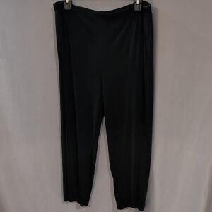 Chico's Easywear Black Pants 3 XL 16